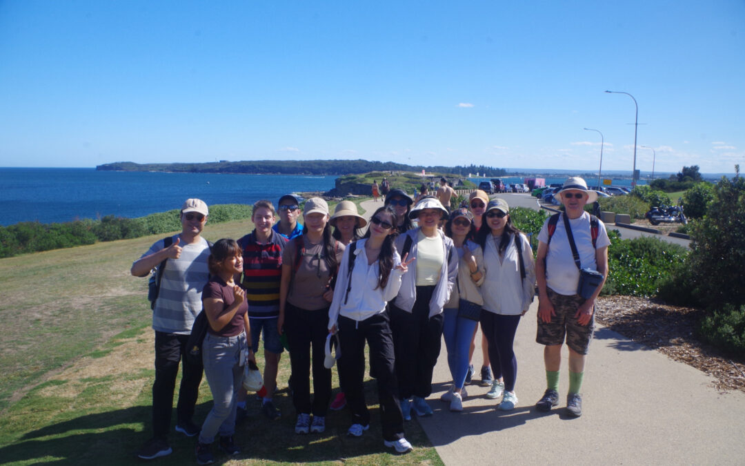 Afternoon walk: Kamay NP La Perouse, and we saw Mercury, Fri 8/11